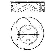 Piston 765 050 DACIA DUSTER LOGAN LOGAN EXPRESS LOGAN MCV SANDERO NISSAN ALMERA II CUBE KUBISTAR MICRA III MICRA NISSAN KUBISTAR (X76), Van, 08.2003 - MAHLE 022 01 02