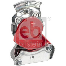 Cuplaj rapid Cuplaj pneumatic clanta dimensiune filet M16x15mm culoare rosu valva inclusa aplicatie tractor DAF C DAF F 2600, 09.1962 - 12.1973 Febi Bilstein 07080