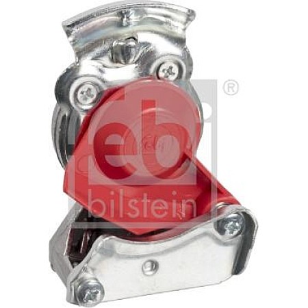 Cuplaj rapid Cuplaj pneumatic clanta dimensiune filet M16x15mm culoare rosu valva inclusa aplicatie tractor DAF C DAF F 2600, 09.1962 - 12.1973 Febi Bilstein 07080