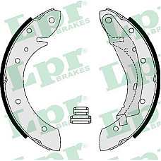 Set saboti frana spate CITROEN BERLINGO BERLINGO MULTISPACE BERLINGO-MINIVAN XSARA PICASSO PEUGEOT 405 II PARTNER PEUGEOT PARTNER (5_, G_), Box/MPV, 06.1996 - LPR 07165