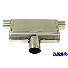 &quot;Toba esapament Tlumik Srodkowy Tylny TurboWorks LT-33 center 3&quot;&quot; rear 3&quot;&quot; L&quot; TURBOWORKS TW-TL-121