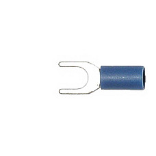 Conector electric Opak. 100 szt. Konektory izolowane  zlaczki przewodow widelki niebieskie male DRESSELHAUS 4611/772/51 119532