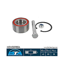 set rulment roata roata VW SHARAN (7M8, 7M9, 7M6) BTA H2W009BTA