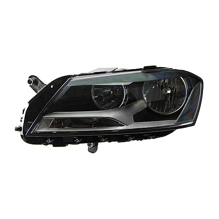 Far Lampa frontala Stanga halogen H7/W5W electric cu motor culoare semnalizator: transparent VW PASSAT ALLTRACK B7 PASSAT B7 -12.14 VALEO VAL044501