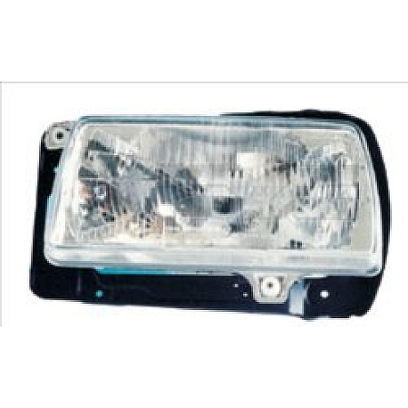 Far Lampa frontala Stanga H4 mecanic culoare insert: argintiu VW JETTA II TYC TYC 20-1735-05-2
