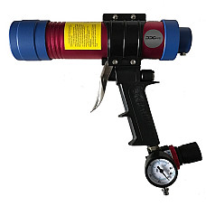 Pistol complex si de lipit air operated pressing device for cartridges capacity 310ml DDCARS DDC0008