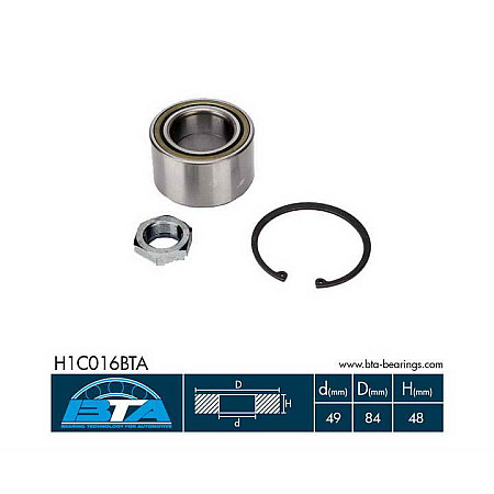 set rulment roata roata PEUGEOT BOXER Platform/Chassis (ZCT_) BTA H1C016BTA