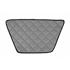 Material pentru plansa de bord Covoras de bord gri Piele matlasata EKO ECO-LEATHER Q DAF XF 105 XF 106 10.05- F-CORE F-CORE FD02 GRAY