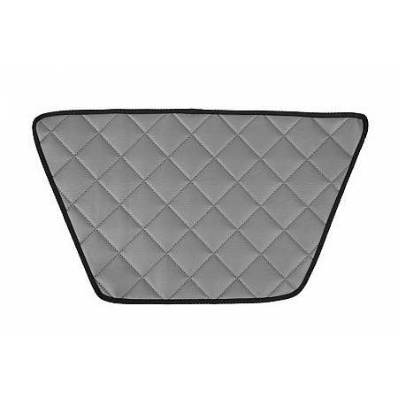 Material pentru plansa de bord Covoras de bord gri Piele matlasata EKO ECO-LEATHER Q DAF XF 105 XF 106 10.05- F-CORE F-CORE FD02 GRAY