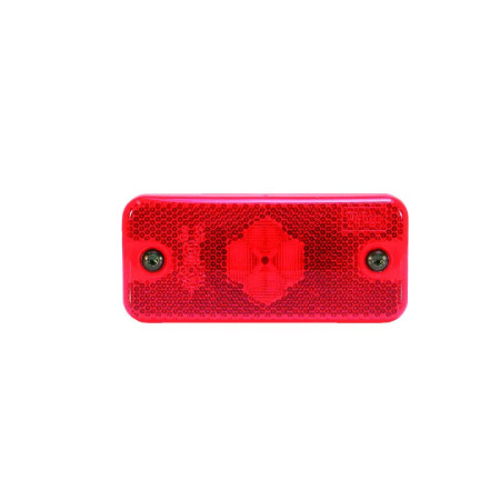 Lampa gabarit lampa de pozitie Vignal dreptunghiulare rosu cu LED-uri - 24V 110x50x18mm VIGNAL VAL198640