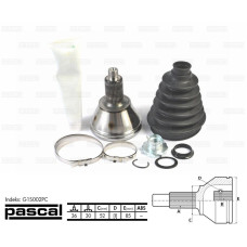 cap planetara VW POLO (6N2) PASCAL G1S002PC