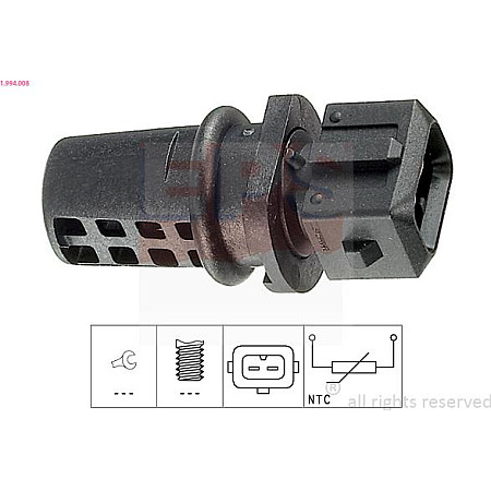Senzor,temperatura aer admisie DAEWOO KALOS (KLAS), Hatchback, 09.2002 - EPS 1.994.008
