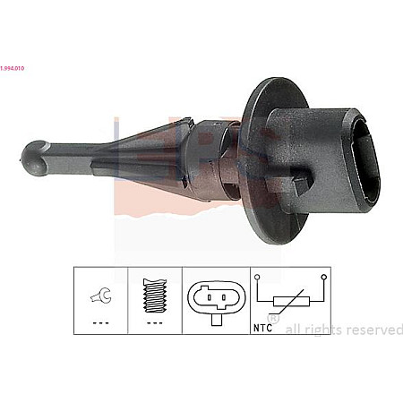 Senzor,temperatura aer admisie SUZUKI GRAND VITARA II (JT, TE, TD), Crossover, 04.2005 - EPS 1.994.010