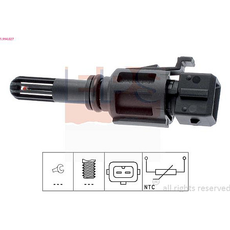 Senzor,temperatura aer admisie BMW Z3 (E36), Roadster, 10.1995 - 01.2003 EPS 1.994.027