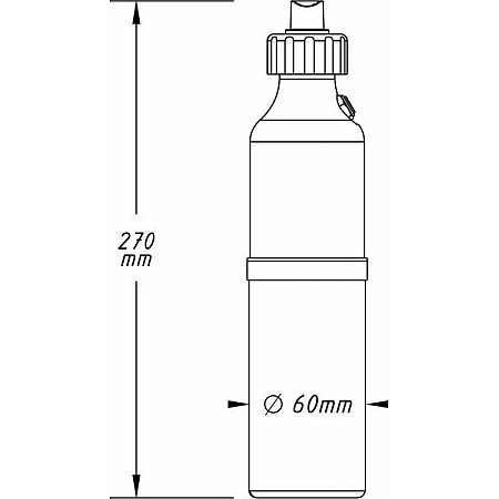 Rezervor pompa spray HAZET 199-4