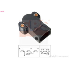 Senzor, pozitie clapeta acceleratie FORD ESCORT VI (GAL), Hatchback, 01.1992 - 09.1996 EPS 1.995.064