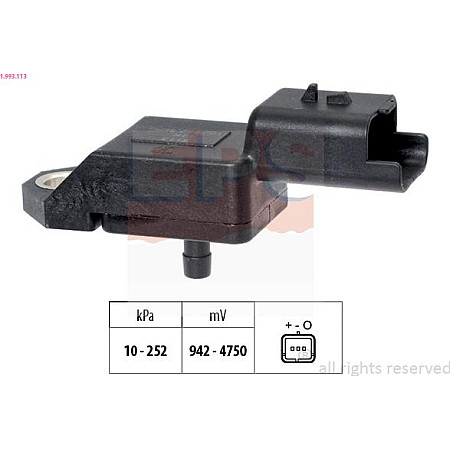 Senzor presiune aer CITROEN C3 II (SC_), Hatchback, 11.2009 - EPS 1.993.113
