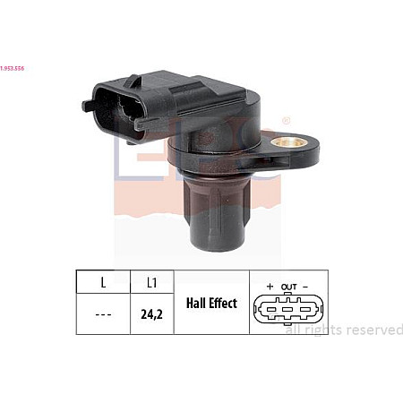 Senzor,pozitie ax cu came HYUNDAI GETZ (TB), Hatchback, 06.2001 - 01.2011 EPS 1.953.556