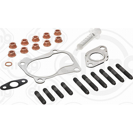 Set montaj. turbocompresor Turbocharger assembly kit with gaskets AUDI A2 SEAT CORDOBA IBIZA III SKODA FABIA I FABIA I PRA SKODA FABIA I Praktik (6Y5), Furgon/Estate, 01.2000 - 12.2007 Elring 196.620