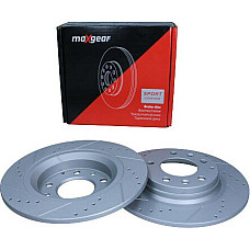 Disc frana MAZDA 6 (GY), Turism, 01.2002 - 02.2008 Maxgear 19-0943SPORT