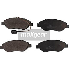 Set placute frana FIAT STILO (192_), Van, 10.2001 - 08.2008 Maxgear 19-0904