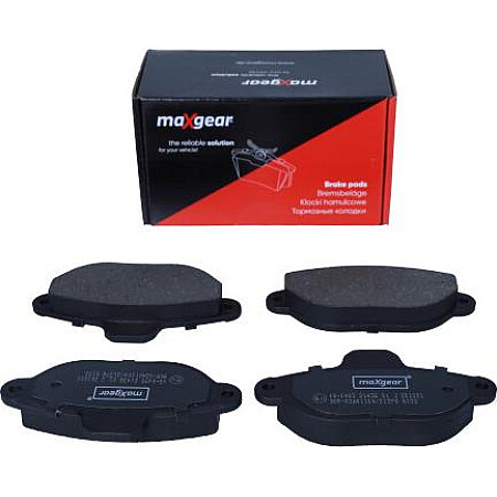 Set placute frana FIAT SEICENTO / 600 (187_), Hatchback, 11.1997 - 01.2010 Maxgear 19-0493