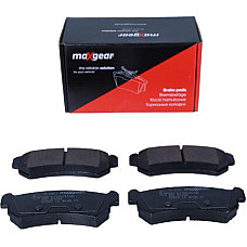 Set placute frana CHEVROLET OPTRA, Turism, 09.2001 - 12.2008 Maxgear 19-0467