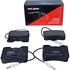 Set placute frana PEUGEOT 106 II (1A_, 1C_), Hatchback, 04.1996 - 05.2005 Maxgear 19-0417