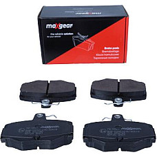 Set placute frana NISSAN ALMERA II (N16), Hatchback, 01.2000 - Maxgear 19-0421