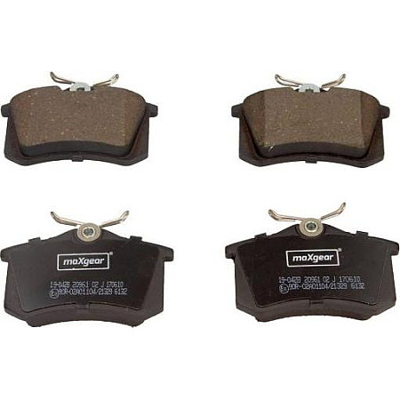 Set placute frana SEAT TOLEDO II (1M2), Sedan, 10.1998 - 05.2006 Maxgear 19-0428