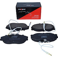 Set placute frana PEUGEOT 406 (8B), Sedan, 08.1995 - 01.2005 Maxgear 19-0552