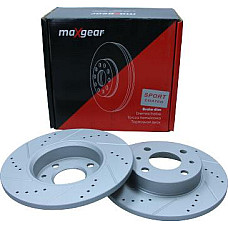 Disc frana FIAT PANDA II (169_), Hatchback, 09.2003 - Maxgear 19-0680SPORT