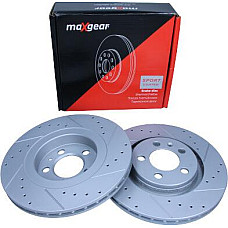 Disc frana VW GOLF VI (5K1), Hatchback, 10.2008 - 12.2014 Maxgear 19-0682SPORT
