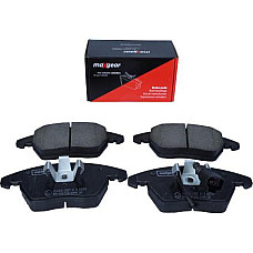 Set placute frana VW SCIROCCO III (137, 138), Compartiment, 05.2008 - 11.2017 Maxgear 19-0638
