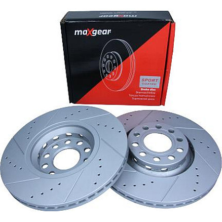 Disc frana AUDI A4 (8H7, B6, 8HE, B7), Sabrioleta, 01.2002 - 12.2009 Maxgear 19-0760SPORT