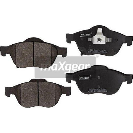 Set placute frana TOYOTA AVENSIS VERSO (_M2_), Dubita, 05.2001 - 12.2011 Maxgear 19-1498