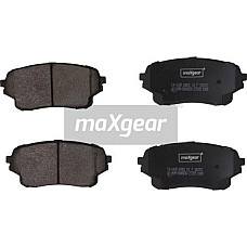 Set placute frana SUZUKI GRAND VITARA II (JT, TE, TD), Crossover, 04.2005 - Maxgear 19-1445