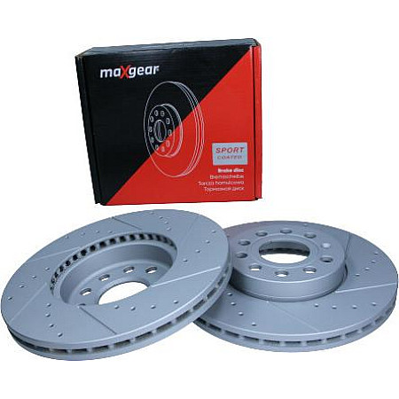 Disc frana VW TOURAN (1T1, 1T2), Dubita, 02.2003 - 05.2010 Maxgear 19-1059SPORT