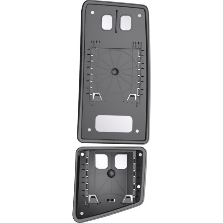 Sticla oglinda. oglinda retrovizoare exterioara Side mirror glass L 379 x193mm with heating MAN TGL II TGM II TGS II TGX I MEKRA 191024011099