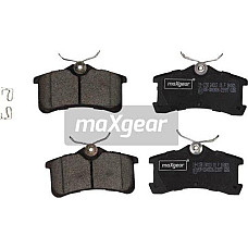 Set placute frana TOYOTA AVENSIS I (_T22_), Turism, 09.1997 - 02.2003 Maxgear 19-1158