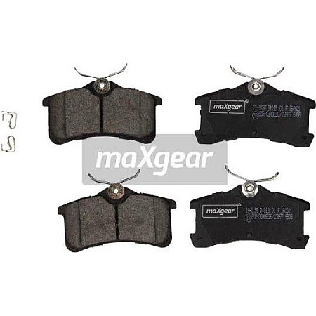 Set placute frana TOYOTA AVENSIS I (_T22_), Turism, 09.1997 - 02.2003 Maxgear 19-1158