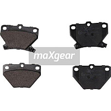 Set placute frana TOYOTA COROLLA IX (_E12_), Turism, 03.2001 - 12.2008 Maxgear 19-1160