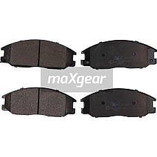 Set placute frana SSANGYONG ACTYON I (CJ), Dubita, 11.2005 - Maxgear 19-1133