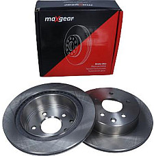 Disc frana NISSAN QASHQAI / QASHQAI +2 I (J10, NJ10, JJ10E), Crossover, 12.2006 - 04.2014 Maxgear 19-1873