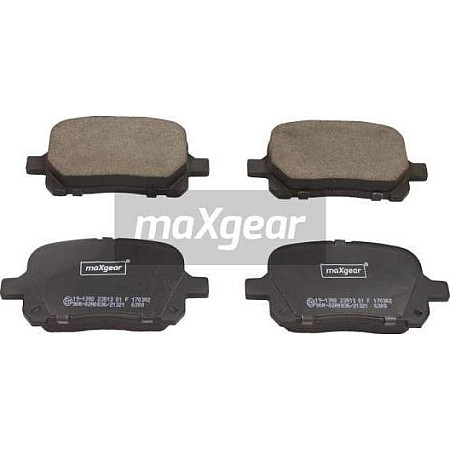 Set placute frana TOYOTA SOLARA II (_V3_), Compartiment, 07.2001 - 11.2008 Maxgear 19-1392
