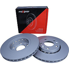 Disc frana RENAULT MEGANE III (BZ_), Hatchback Van, 11.2008 - 08.2015 Maxgear 19-1285MAX