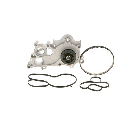 Set pompa apa curea dintata Timing set belt water pump fits. AUDI A1 A1 CITY CARVER A3 Q2 SEAT ARONA ATECA IBIZA IV IBIZA IV S VW TOURAN (5T1), Dubita, 05.2015 - BOSCH 1 987 946 959