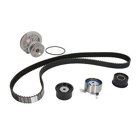 Set pompa apa curea dintata Set de distributie curea intinzator pompa de apa se potriveste. CHEVROLET EPICA EVANDA LACETTI RE VAUXHALL VECTRA (B) (J96), Sedan, 08.1995 - 03.2002 BOSCH 1 987 948 742
