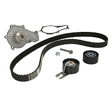 Set pompa apa curea dintata Set de distributie curea intinzator pompa de apa se potriveste. VOLVO C30 S40 II S80 II V40 V50 V PEUGEOT PARTNER TEPEE (G*NFU*), Dubita, 04.2008 - BOSCH 1 987 948 721