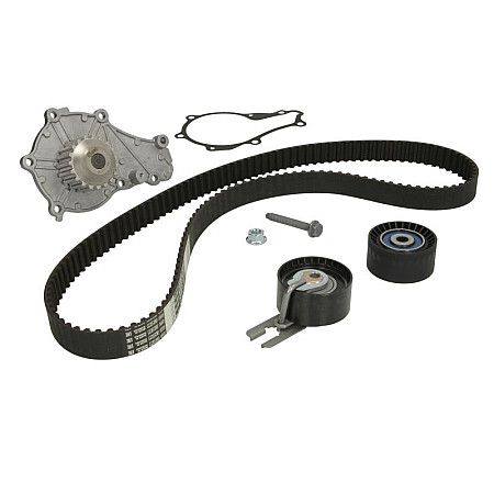 Set pompa apa curea dintata Set de distributie curea intinzator pompa de apa se potriveste. VOLVO C30 S40 II S80 II V40 V50 V PEUGEOT 307 SW (3H), Turism, 03.2002 - 12.2009 BOSCH 1 987 948 721